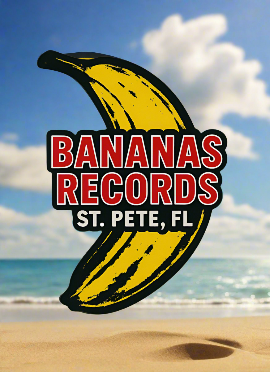 Bananas Records Remix Vol 1 Sticker 2x8 Sticker