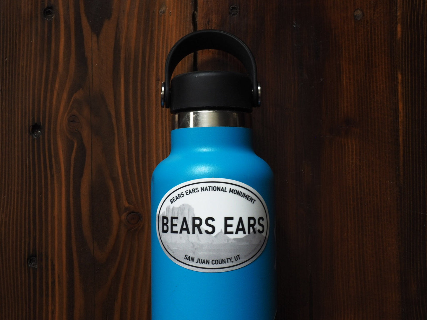Bears Ears National Monument White Oval Sticker