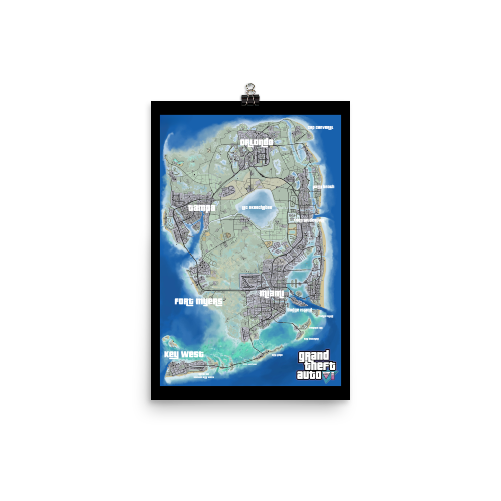 🔥 Leaked GTA 6 Map? 🚨 Fans are going wild over this massive open-world inspired by Florida! 🌴🌊 From Miami (Vice City) to Tampa, Orlando, and even Key West, this map is HUGE! 👀 Are you ready to explore every corner of Rockstar’s biggest game yet? 🤯 Drop your thoughts in the comments! 🎮🔥 #GTA6 #ViceCity #RockstarGames #GamingNews