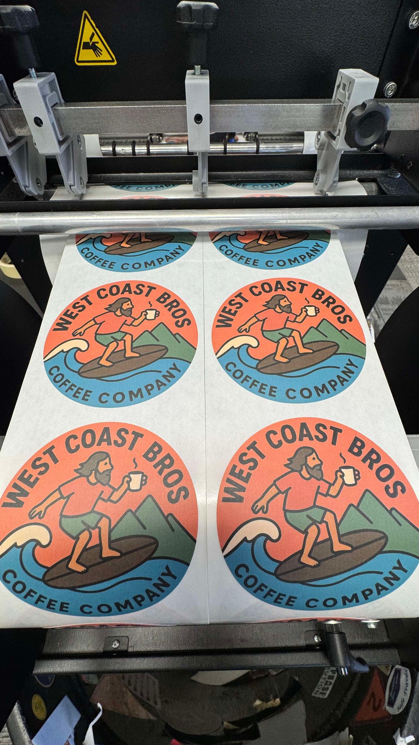 Custom Sticker & Label Design By Coca Cola Artist -Tyler Maschger