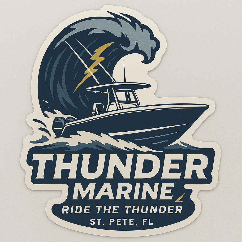 Thunder Marine Custom Sticker