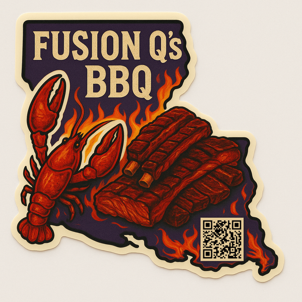 Fusion Q’s BBQ – Louisiana Heat Sticker