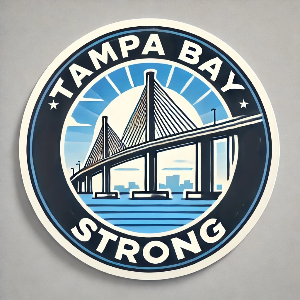 Tampa Bay Strong Hurricane Helene and Milton Stickers