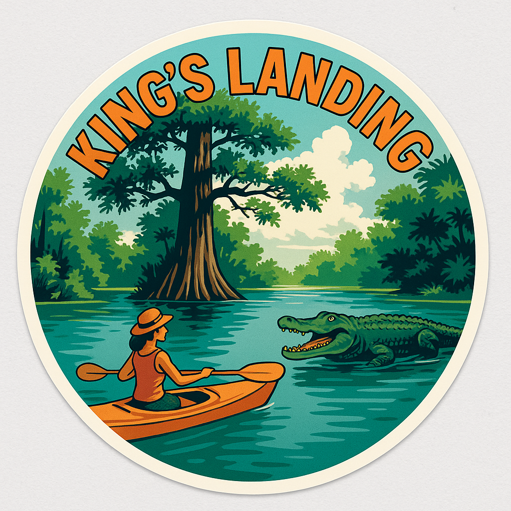 Kings Landing Gator Sticker