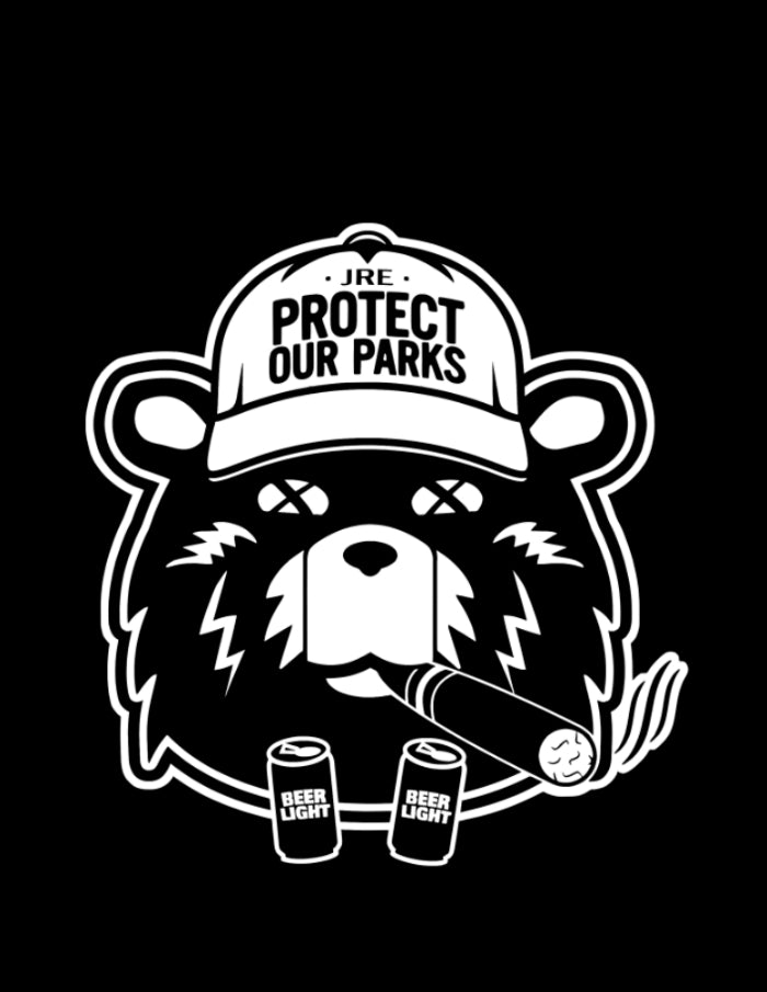 The JRE Protect Our Parks Bear