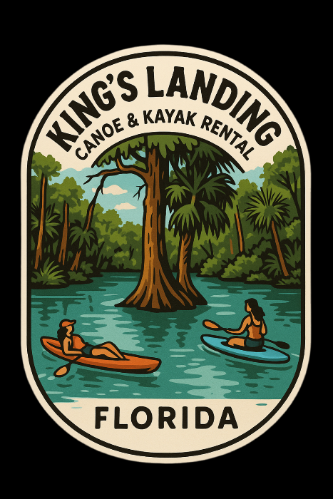 Kings Landing Florida Stickers
