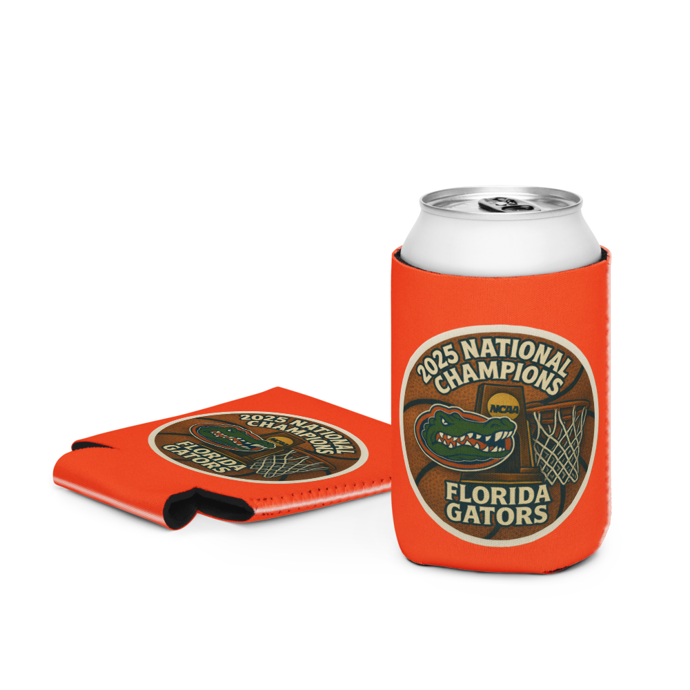 Chomp Chomp FL Gator Koozies - 2025 NCAA Division One Champions