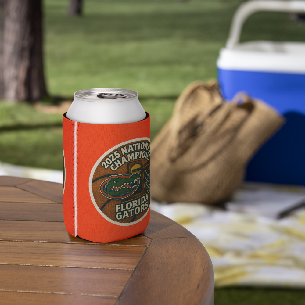 Chomp Chomp FL Gator Koozies - 2025 NCAA Division One Champions