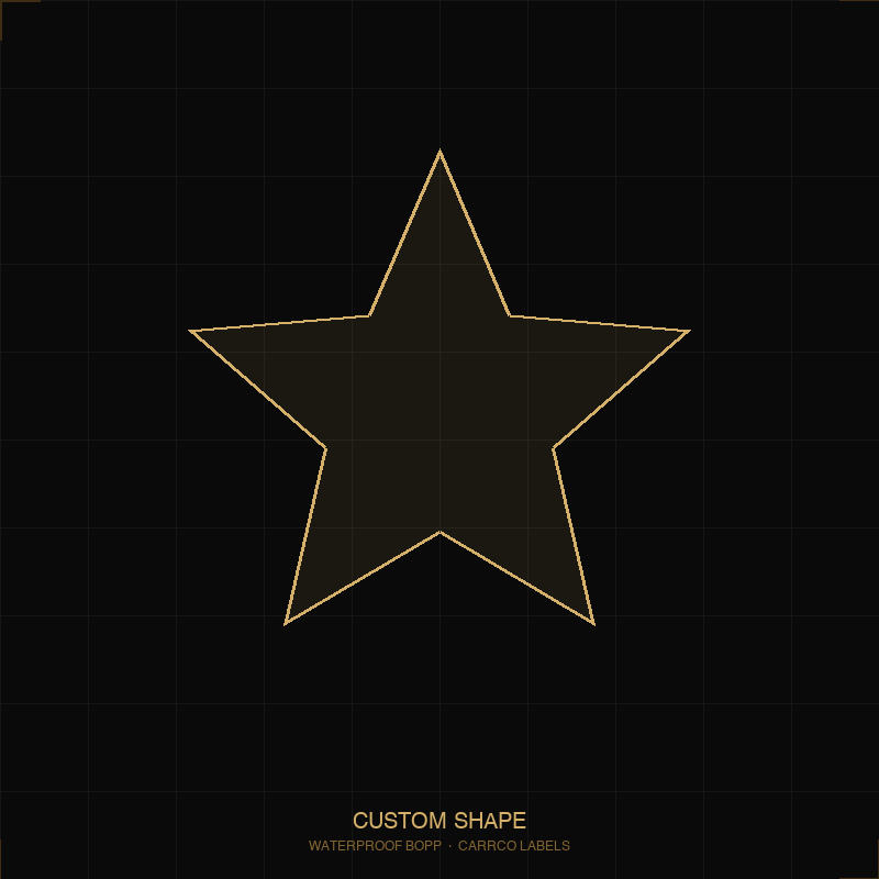 Custom Shape Stickers