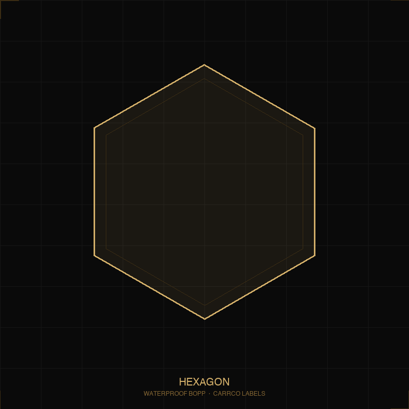Custom Hexagon Stickers