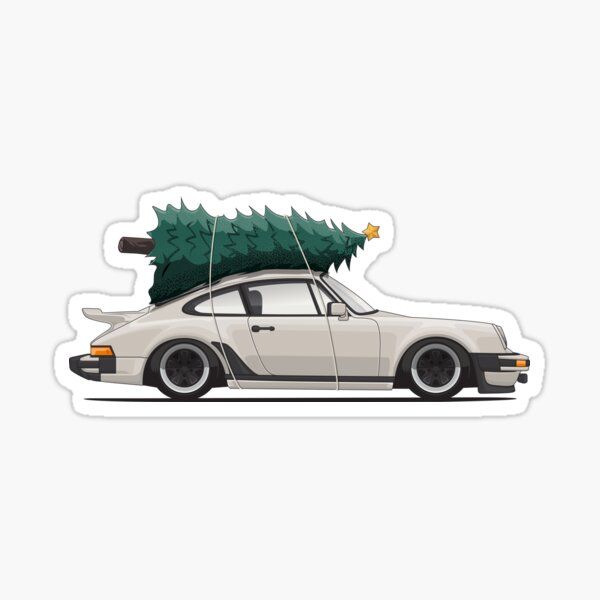 911 Christmas Sticker