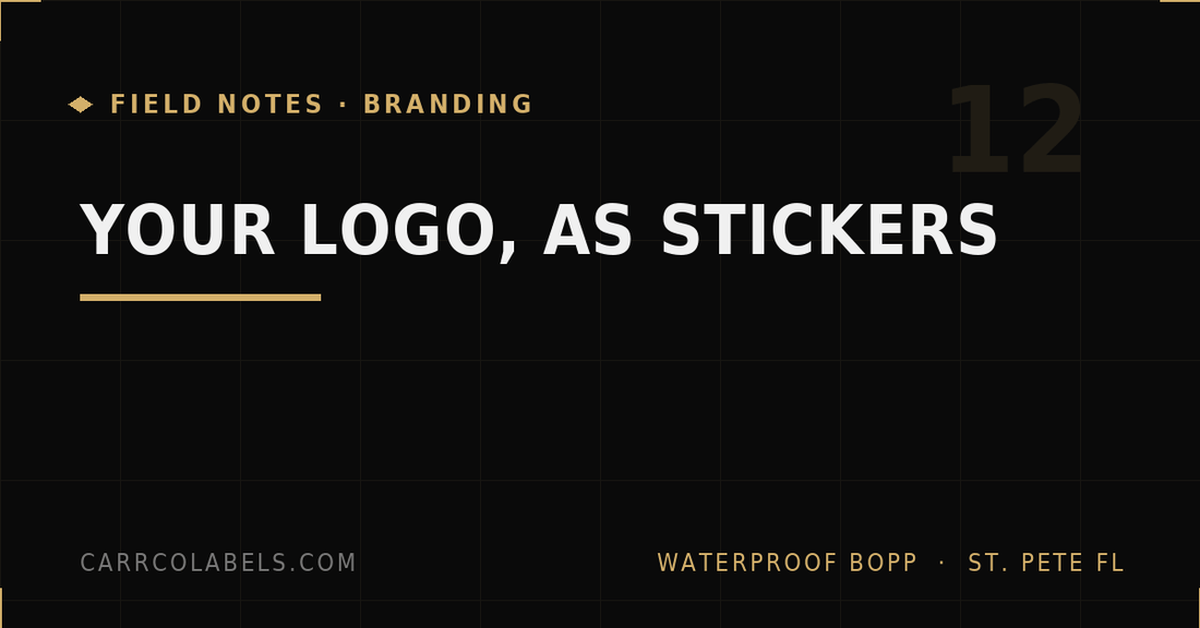 How to Turn Your Logo Into Stickers (The Right Way)
