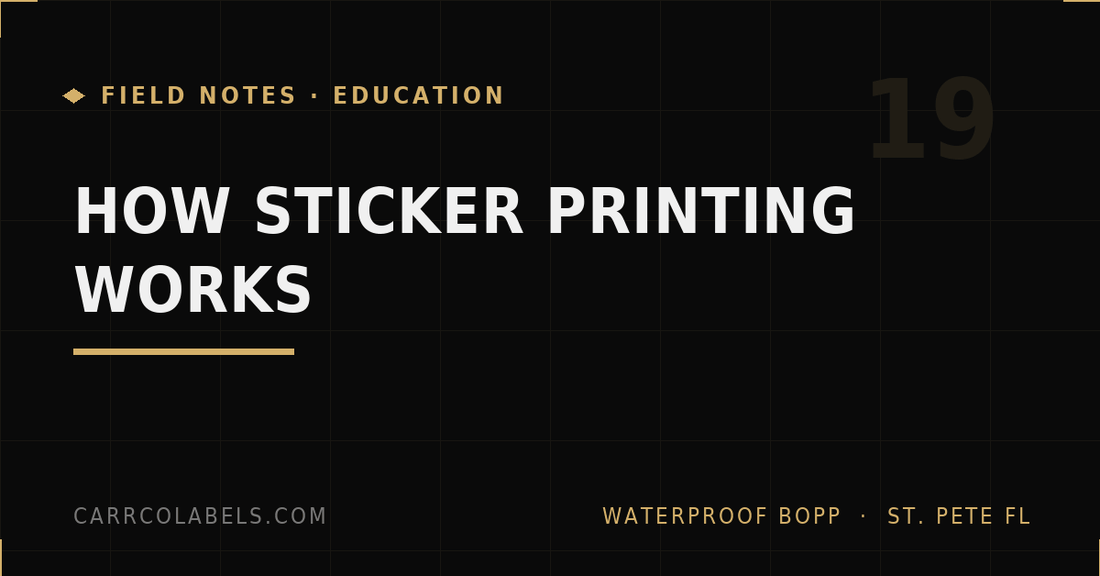 How Custom Sticker Printing Works: From Upload to Your Doorstep in 5 Days