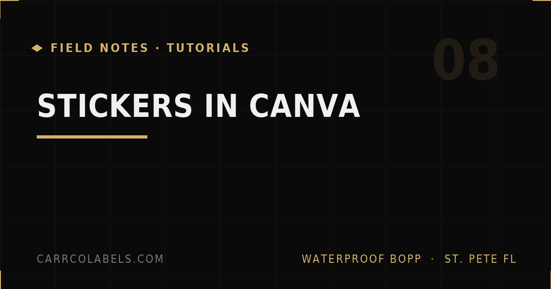 How to Make Stickers in Canva (Design to Print-Ready File)