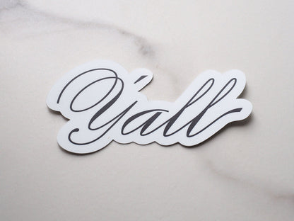 Y'all Sticker
