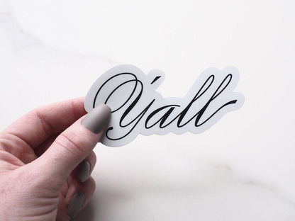 Y'all Sticker