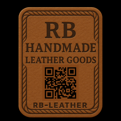 RB Handmade Leather Goods | Custom Sticker and Label | Carrco Labels