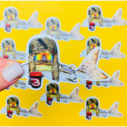 Dale Mullet Catfish Sticker