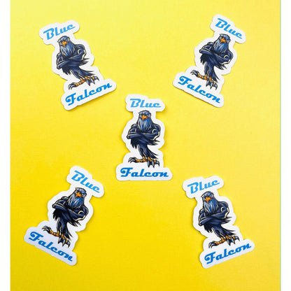 Blue Falcon Sticker for Police Law Enforcement Military