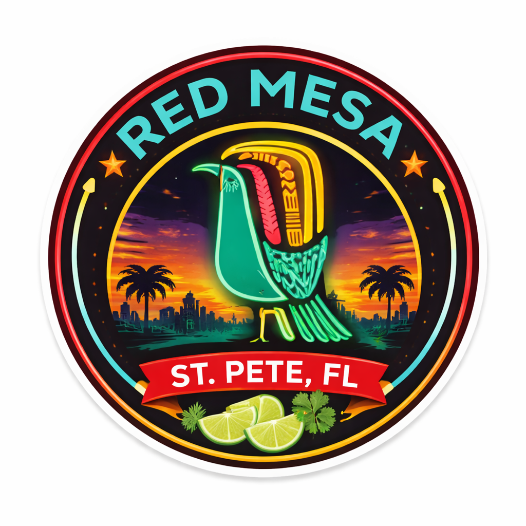 Red Mesa Custom Sticker | Custom Sticker and Label | Carrco Labels