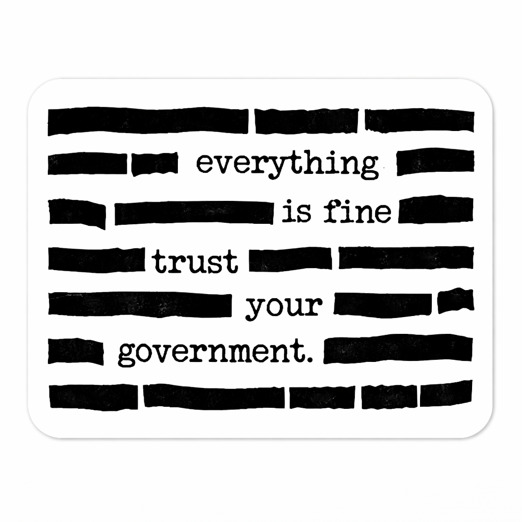Trust Them Stickers | Custom Sticker and Label | Carrco Labels