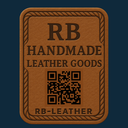 RB Handmade Leather Goods | Custom Sticker and Label | Carrco Labels
