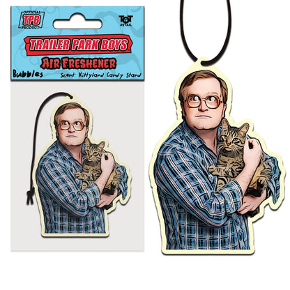 Trailer Park Boys Funny Car Air Freshener 3 Pack w Bubbles, Ricky, Julian | Officially Licensed Hanging Car Air Fresheners