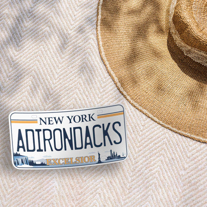 New York License Plate Sticker - Choose from 25+ NY Cities