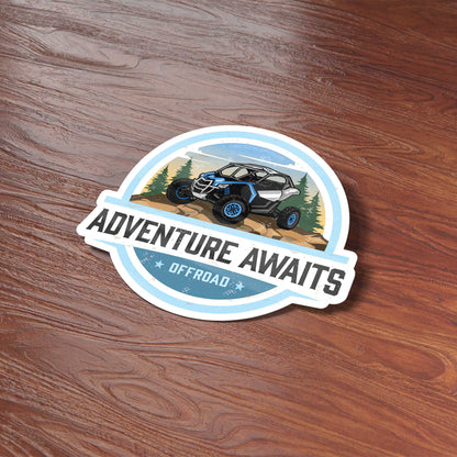 Adventure Awaits Sticker