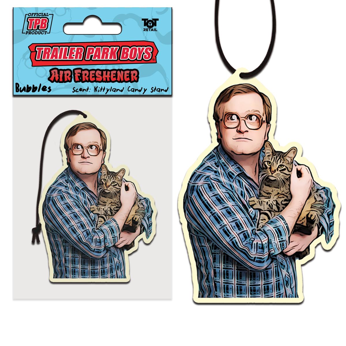 Trailer Park Boys Funny Car Air Freshener | Officially Licensed Hanging Car Air Freshener