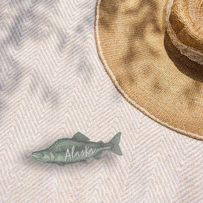 Alaska Salmon Sticker