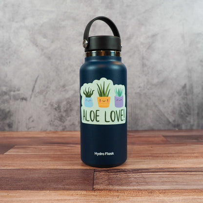 Aloe Love Cute Succulent Sticker