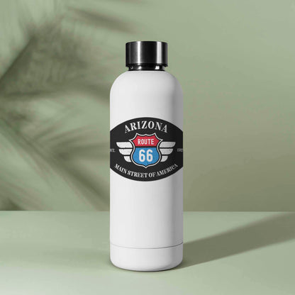 Arizona Route 66 Sticker - AZ Black Oval Decal