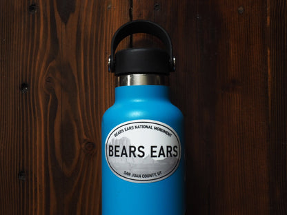 Bears Ears National Monument White Oval Sticker