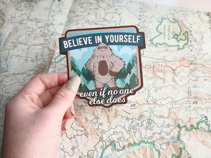 Believe in Yourself Cryptid Pack -Set of 5 Vinyl Stickers