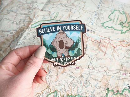 Believe in Yourself Cryptid Pack -Set of 5 Vinyl Stickers