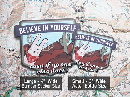 Believe in Yourself Cryptid Pack -Set of 5 Vinyl Stickers