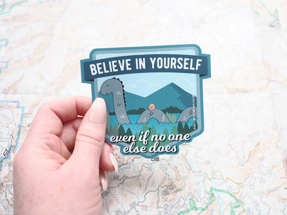 Believe in Yourself Cryptid Pack -Set of 5 Vinyl Stickers