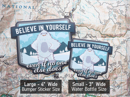 Believe in Yourself Cryptid Pack -Set of 5 Vinyl Stickers