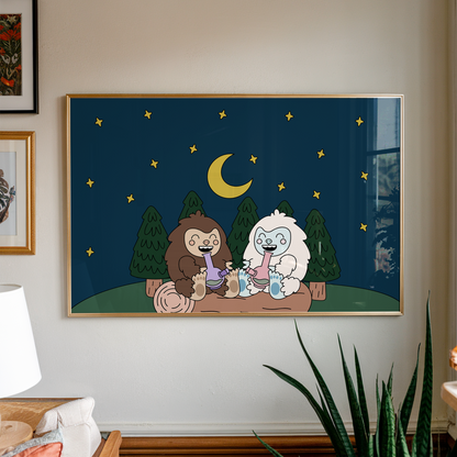 Best Buds Unframed Art Print