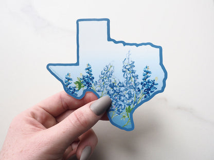 Texas Bluebonnets Sticker