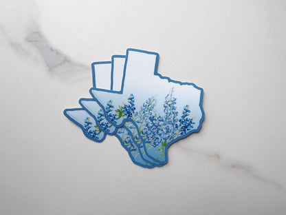 Texas Bluebonnets Sticker