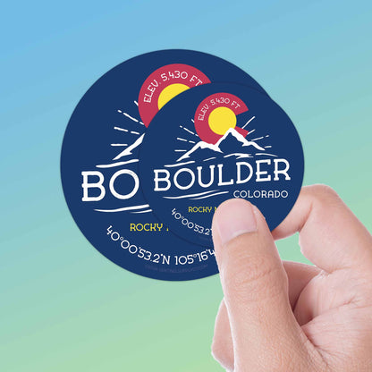 Boulder Colorado Sticker
