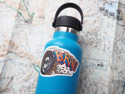 BRAP Off Road Motorcycle Sticker