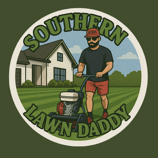 Southern Lawn Daddy Custom Stickers