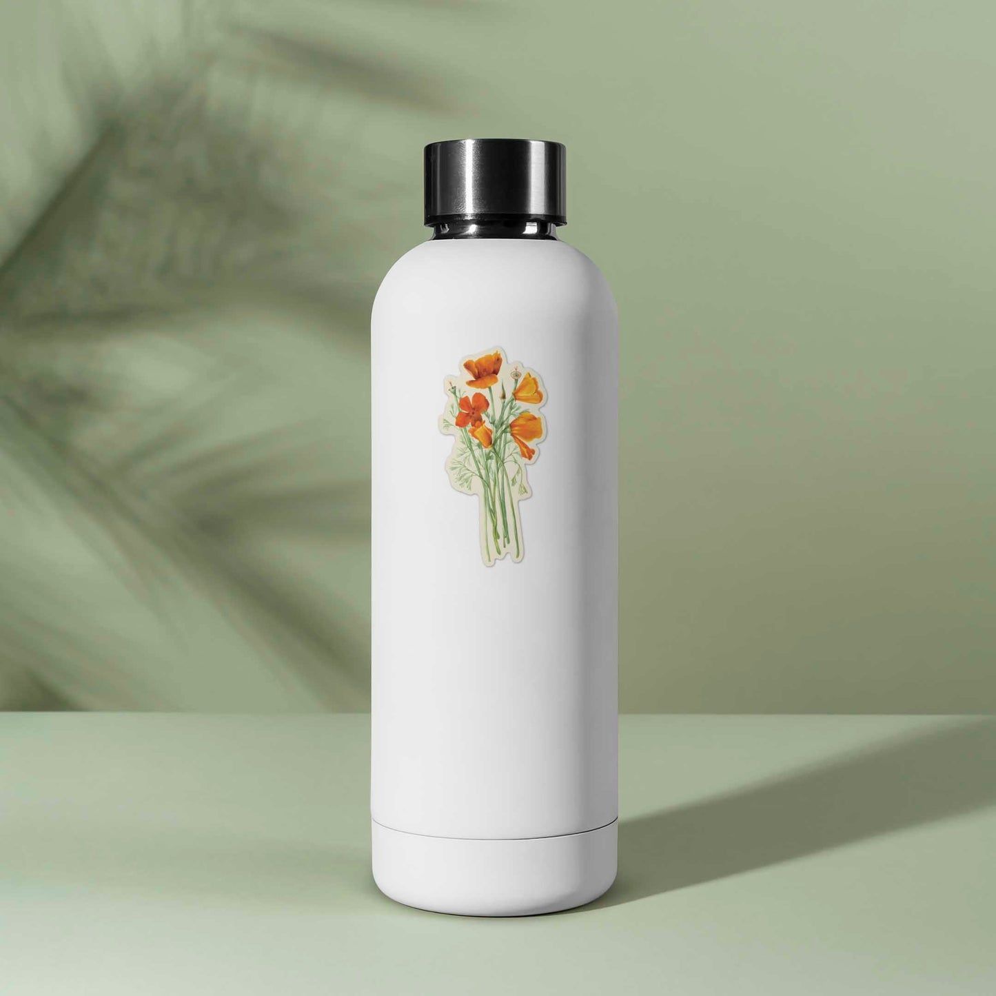 Mini California Poppy Sticker