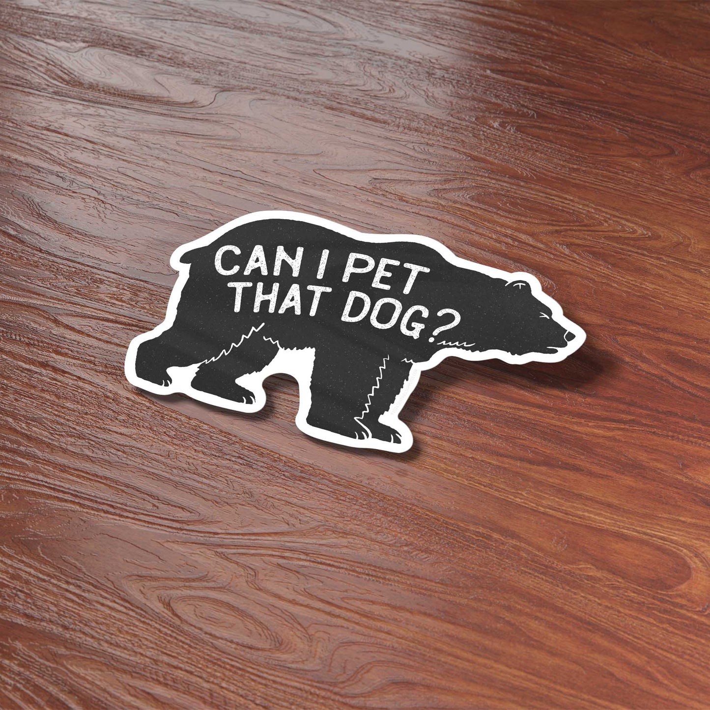 Can I Pet That Dog Funny Video Sticker