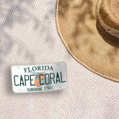 Florida License Plate Stickers - Choose Your FL City or National Park Decal