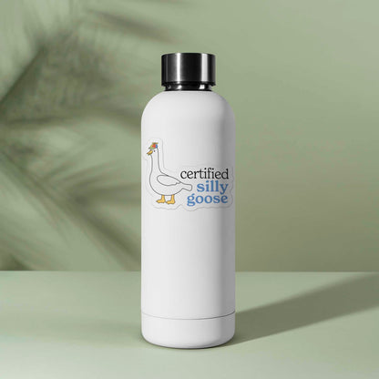 Certified Silly Goose Sticker for Water Bottle