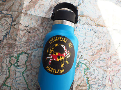 Chesapeake Bay Maryland Crab Sticker